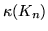 $\kappa(K_n)$