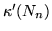 $\kappa'(K_n)$